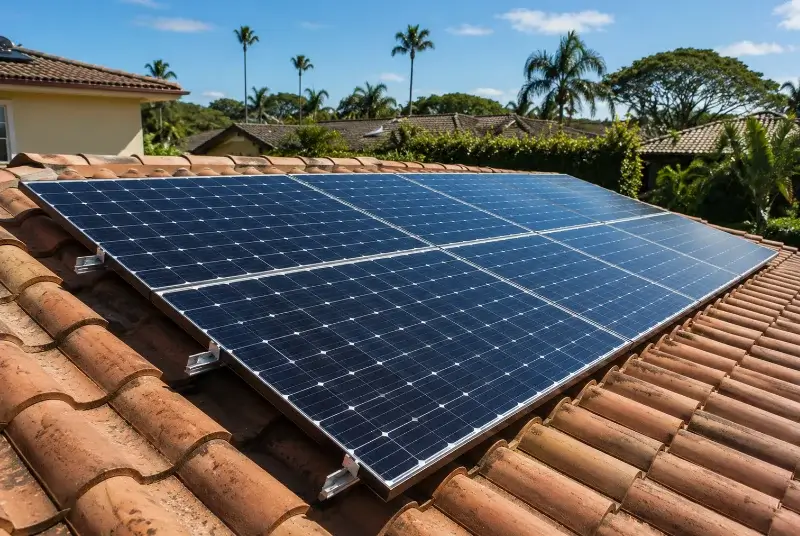 Installation de panneaux solaires à Helléan