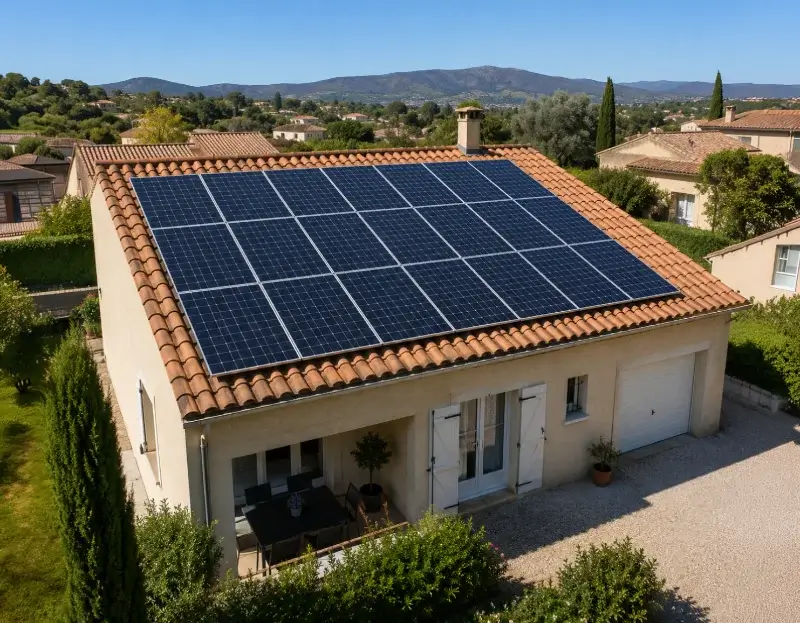 Prime à l'autoconsommation panneaux solaires Helléan — aide financière de l'État